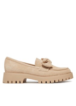 DeeZee Loafersy HXG2108-93 Beżowy ze sklepu MODIVO w kategorii Lordsy damskie - zdjęcie 181100836
