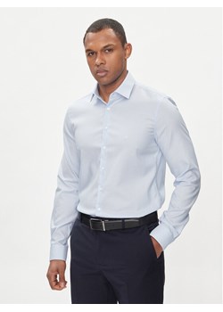 Calvin Klein Koszula K10K112588 Niebieski Slim Fit ze sklepu MODIVO w kategorii Koszule męskie - zdjęcie 181100898