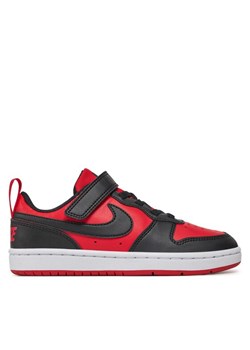 Nike Sneakersy Court Borough Low Recraft (PS) DV5457 600 Czerwony ze sklepu MODIVO w kategorii Buty sportowe dziecięce - zdjęcie 181100996