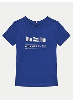Tommy Hilfiger T-Shirt KB0KB09350 S Niebieski Regular Fit ze sklepu MODIVO w kategorii T-shirty chłopięce - zdjęcie 181101385