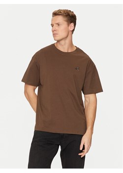 Solid T-Shirt Manes 21108333 Czarny Regular Fit ze sklepu MODIVO w kategorii T-shirty męskie - zdjęcie 181101487