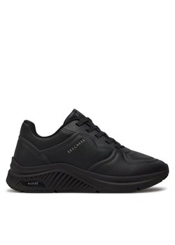 Skechers Sneakersy Mile Makers 155570/BBK Czarny ze sklepu MODIVO w kategorii Buty sportowe damskie - zdjęcie 181101495