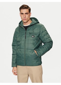 Quiksilver Kurtka przejściowa Check Mate EQYJK04095 Zielony Regular Fit ze sklepu MODIVO w kategorii Kurtki męskie - zdjęcie 181101527