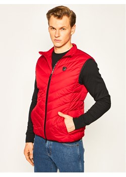 EA7 Emporio Armani Kamizelka 8NPQ03 PNE1Z 1450 Czerwony Regular Fit ze sklepu MODIVO w kategorii Kamizelki męskie - zdjęcie 181101555