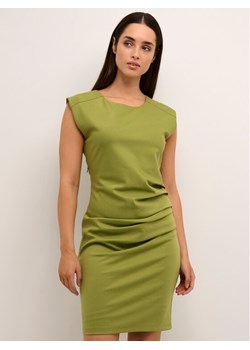 Kaffe Sukienka codzienna India 501002 Zielony Slim Fit ze sklepu MODIVO w kategorii Sukienki - zdjęcie 181101559