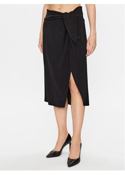 DKNY Spódnica midi P3EN8R02 Czarny Regular Fit ze sklepu MODIVO w kategorii Spódnice - zdjęcie 181101587