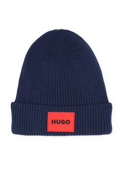Hugo Czapka G00259 Granatowy - id: 0000304468957 - marki Hugo Boss - 181101607 Hugo Czapka G00259 Granatowy ze sklepu MODIVO w kategorii Czapki dziecięce - zdjęcie 181101607