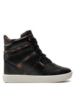 Guess Sneakersy Morens FL7MRN FAL12 Czarny ze sklepu MODIVO w kategorii Półbuty damskie - zdjęcie 181101677