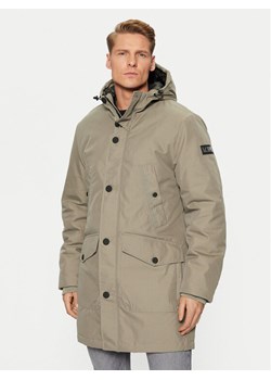 s.Oliver Parka 2150401 Zielony Regular Fit ze sklepu MODIVO w kategorii Parki męskie - zdjęcie 181101807
