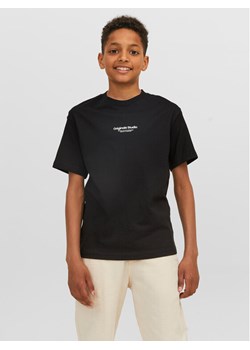 Jack&Jones Junior T-Shirt Vesterbro 12242827 Czarny Loose Fit ze sklepu MODIVO w kategorii T-shirty chłopięce - zdjęcie 181101848