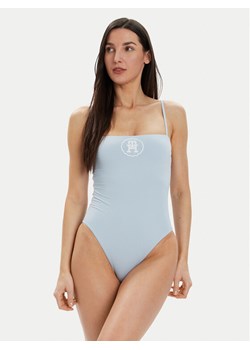 Tommy Hilfiger Strój kąpielowy UW0UW05393 Błękitny ze sklepu MODIVO w kategorii Stroje kąpielowe - zdjęcie 181101958