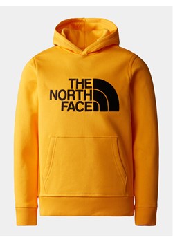 The North Face Bluza Drew Peak NF0A82EN Żółty Regular Fit ze sklepu MODIVO w kategorii Bluzy chłopięce - zdjęcie 181102117