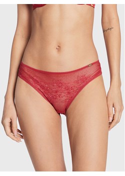Gossard Figi klasyczne Glossies Lace 13003 Czerwony ze sklepu MODIVO w kategorii Majtki damskie - zdjęcie 181102146