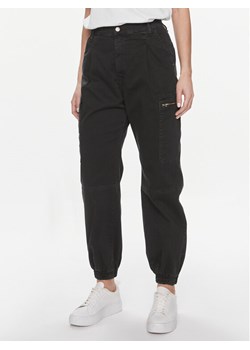 Please Joggery P2THCV9N2O Czarny Baggy Fit ze sklepu MODIVO w kategorii Spodnie damskie - zdjęcie 181102168
