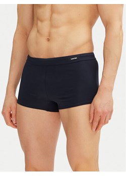 Calvin Klein Swimwear Kąpielówki KM0KM01114 Granatowy ze sklepu MODIVO w kategorii Kąpielówki - zdjęcie 181102188