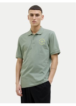 Jack&Jones Polo Simon 12269299 Zielony Regular Fit ze sklepu MODIVO w kategorii T-shirty męskie - zdjęcie 181102348