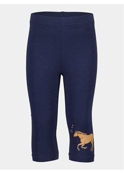 Blue Seven Legginsy 724681 X Granatowy Slim Fit ze sklepu MODIVO w kategorii Spodnie dziewczęce - zdjęcie 181102649