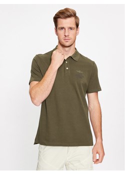 Aeronautica Militare Polo 232PO1705P318 Zielony Regular Fit ze sklepu MODIVO w kategorii T-shirty męskie - zdjęcie 181102758