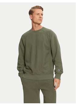 Champion Bluza Reverse Weave 218644 Zielony Regular Fit ze sklepu MODIVO w kategorii Bluzy męskie - zdjęcie 181102845