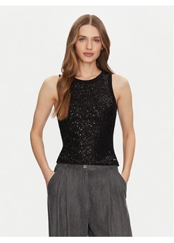 Guess Top W5GP06 KCS10 Czarny Regular Fit - id: 0000304862458 - marki Guess - 181102906 Guess Top W5GP06 KCS10 Czarny Regular Fit ze sklepu MODIVO w kategorii Bluzki damskie - zdjęcie 181102906