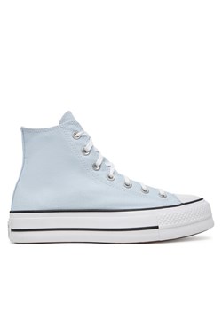 Converse Trampki Chuck Taylor All Star Lift Platform A10644C Błękitny ze sklepu MODIVO w kategorii Trampki damskie - zdjęcie 181102947