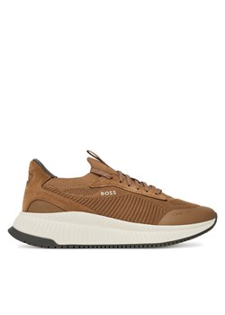 BOSS Sneakersy TTNM EVO Slon 50523113 Beżowy ze sklepu MODIVO w kategorii Buty sportowe męskie - zdjęcie 181102999