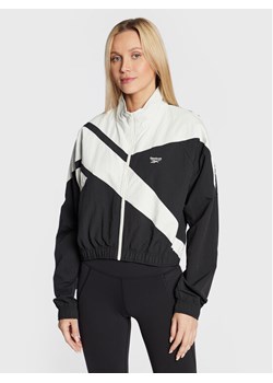 Reebok Kurtka przejściowa Classics Franchise HH9752 Czarny Relaxed Fit ze sklepu MODIVO w kategorii Kurtki damskie - zdjęcie 181103036