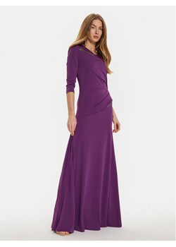 Rinascimento Sukienka koktajlowa CFC0121168003 Fioletowy Slim Fit ze sklepu MODIVO w kategorii Sukienki - zdjęcie 181103109