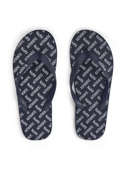 Kappa Japonki 371G1KW Blue Marine - Beige Lt Almond Kolorowy ze sklepu MODIVO w kategorii Klapki męskie - zdjęcie 181103235