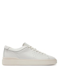 Clarks Sneakersy Craft Swift 26176134 Biały ze sklepu MODIVO w kategorii Buty sportowe męskie - zdjęcie 181103255