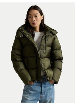 Polo Ralph Lauren Kurtka puchowa 211932183003 Zielony Relaxed Fit ze sklepu MODIVO w kategorii Kurtki damskie - zdjęcie 181103288
