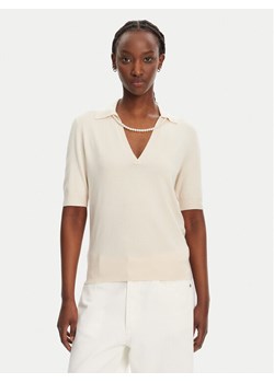 Liu Jo Sweter WA5222 MS49I Beżowy Regular Fit - id: 0000304987090 - marki Liu Jo - 181103468 Liu Jo Sweter WA5222 MS49I Beżowy Regular Fit ze sklepu MODIVO w kategorii Swetry damskie - zdjęcie 181103468