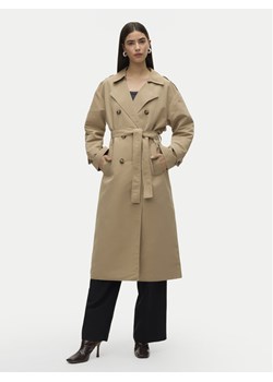 Vero Moda Trencz Chloe 10300263 Beżowy Regular Fit ze sklepu MODIVO w kategorii Płaszcze damskie - zdjęcie 181103469
