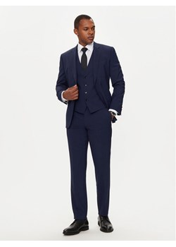 Boss Garnitur H-Huge 50521724 Granatowy Slim Fit ze sklepu MODIVO w kategorii Garnitury męskie - zdjęcie 181103505