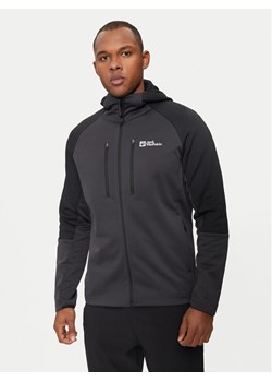 Jack Wolfskin Bluza techniczna Alpgrat Xt A62062 Szary Regular Fit ze sklepu MODIVO w kategorii Bluzy męskie - zdjęcie 181103507