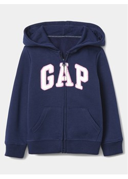 Gap Bluza 259444-03 Granatowy Regular Fit ze sklepu MODIVO w kategorii Bluzy dziewczęce - zdjęcie 181103516