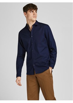Jack&Jones Koszula 12201905 Granatowy Slim Fit ze sklepu MODIVO w kategorii Koszule męskie - zdjęcie 181103578