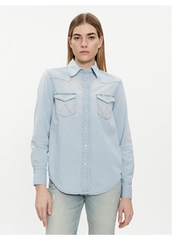 Wrangler Koszula jeansowa 112351961 Niebieski Regular Fit ze sklepu MODIVO w kategorii Koszule damskie - zdjęcie 181103637
