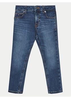 Tommy Hilfiger Jeansy Nora KG0KG08355 Niebieski Slim Fit ze sklepu MODIVO w kategorii Spodnie dziewczęce - zdjęcie 181103886