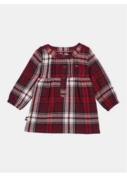 Tommy Hilfiger Sukienka codzienna KN0KN01717 Czerwony Regular Fit ze sklepu MODIVO w kategorii Sukienki niemowlęce - zdjęcie 181103927