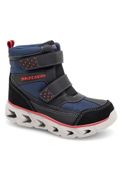 Skechers Trzewiki 405052N/NVBK Granatowy ze sklepu MODIVO w kategorii Buty zimowe dziecięce - zdjęcie 181103979
