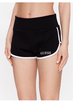 Guess Szorty sportowe E3GD05 KBP41 Czarny Regular Fit ze sklepu MODIVO w kategorii Szorty - zdjęcie 181104065