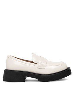 Badura Loafersy WFA2588-1Z Biały ze sklepu MODIVO w kategorii Mokasyny damskie - zdjęcie 181104119