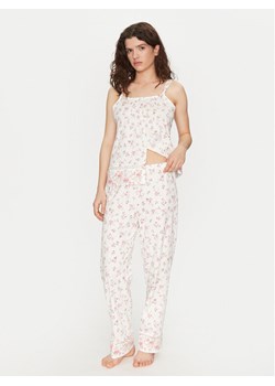 LAUREN RALPH LAUREN Piżama ILN72408 Écru Regular Fit ze sklepu MODIVO w kategorii Piżamy damskie - zdjęcie 181104139