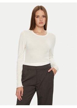 Brave Soul Sweter LK-248HOLLYIVR Écru Regular Fit ze sklepu MODIVO w kategorii Swetry damskie - zdjęcie 181104149