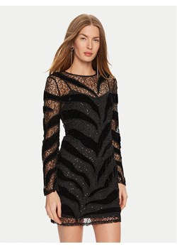 Marciano Guess Sukienka koktajlowa 4BGK93 6279A Czarny Regular Fit ze sklepu MODIVO w kategorii Sukienki - zdjęcie 181104175