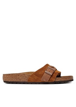 Birkenstock Klapki Oita Braided 1026742 Brązowy ze sklepu MODIVO w kategorii Klapki damskie - zdjęcie 181104196
