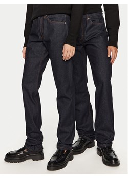 AMI PARIS Jeansy HTR001.DE0011 Granatowy Regular Fit ze sklepu MODIVO w kategorii Jeansy męskie - zdjęcie 181104236