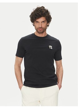 KARL LAGERFELD T-Shirt 755710 552224 Granatowy Regular Fit ze sklepu MODIVO w kategorii T-shirty męskie - zdjęcie 181104238