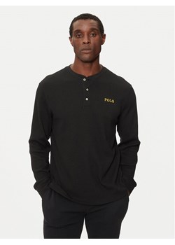 Polo Ralph Lauren Longsleeve 714950609003 Czarny Slim Fit ze sklepu MODIVO w kategorii T-shirty męskie - zdjęcie 181104256